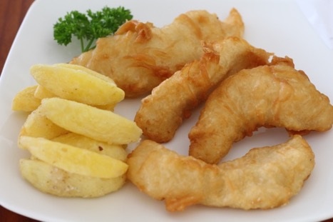 Battered fish