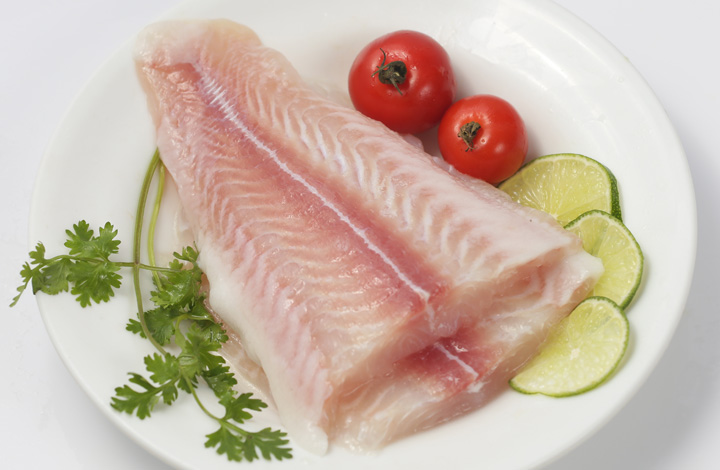 Pangasius fillet Un-trimmed