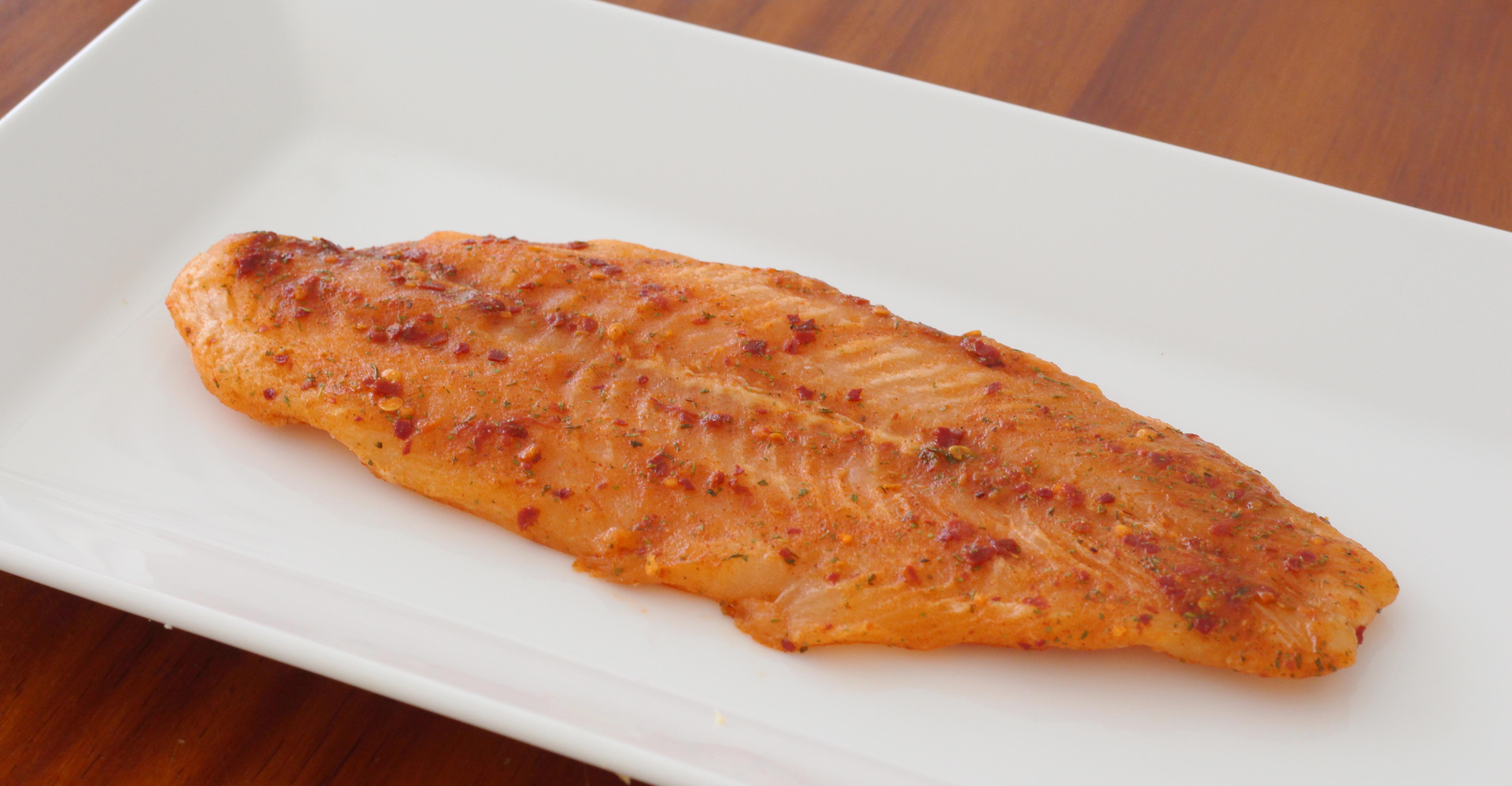 Marinated fish fillets