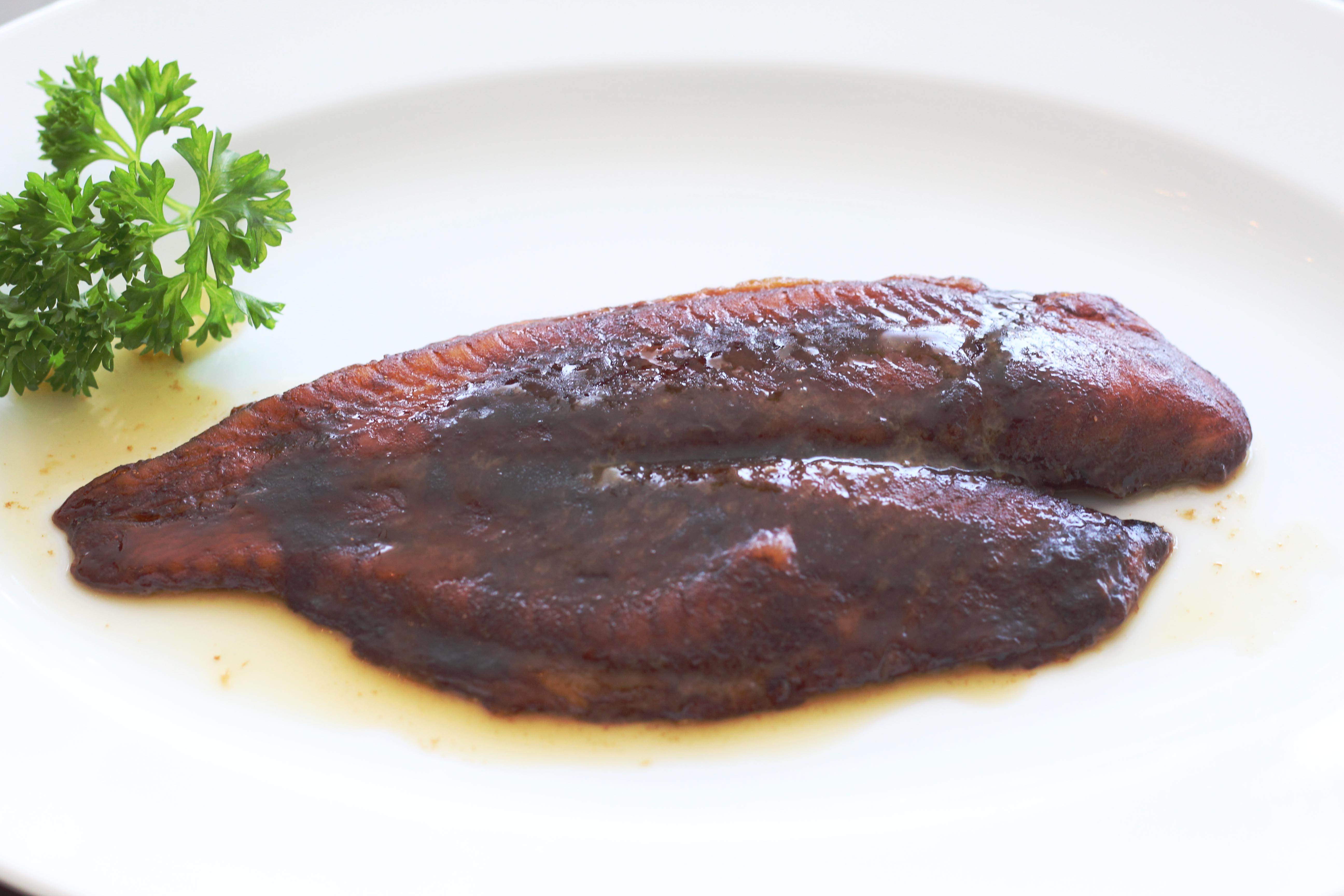 Marinated fish fillets