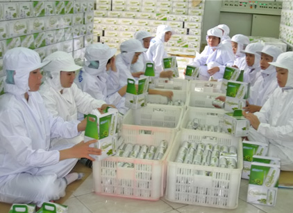 Nhà máy chế biến nước uống Collagen Việt Nam